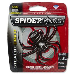 Spiderwire Stealth 270m Verte - 30 lb