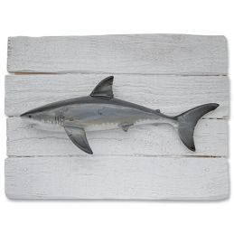 Cadre requin blanc gris Cap Vert
