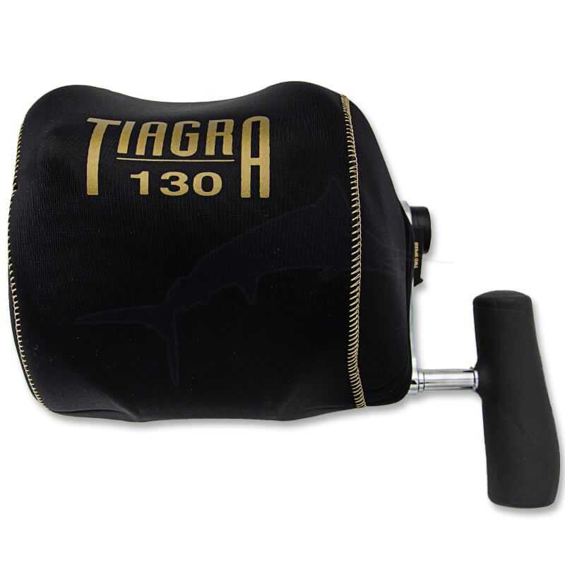 Housse De Moulinet Shimano Tiagra 16 - Néoprène Noir, Protection Contre Chocs Et Rayures