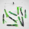 RnR Finney Bar 3 chaines (Spreader bar) - Vert / Noir