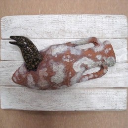 Cadre poisson murène et Amphore Cap Vert