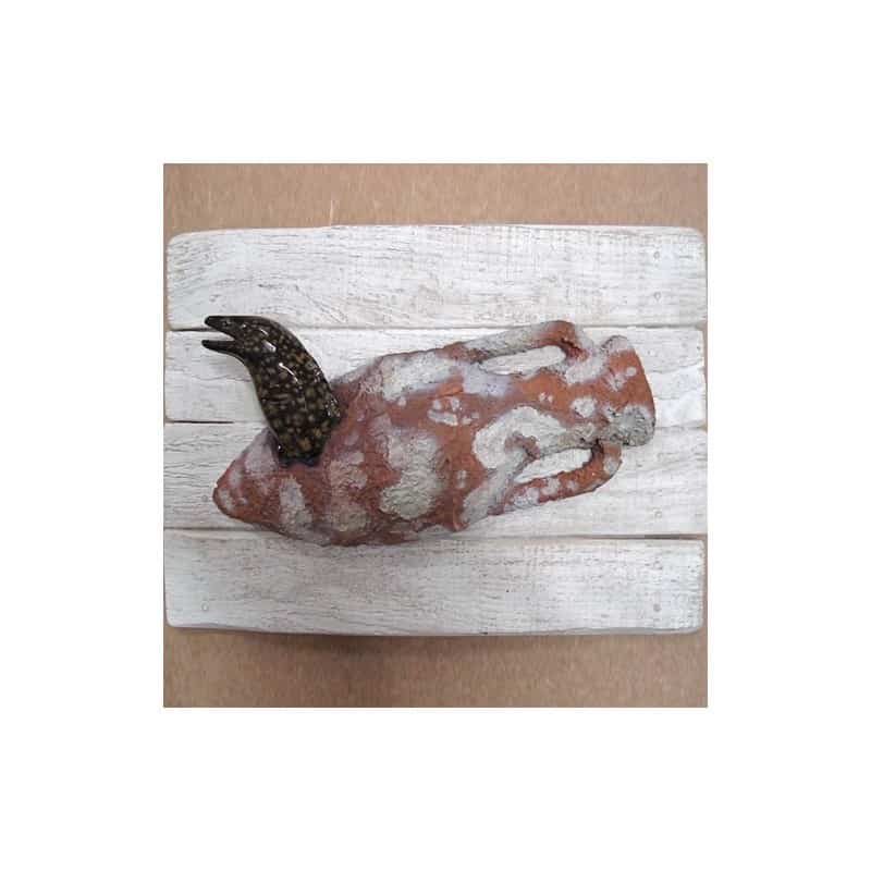 Cadre poisson murène et Amphore Cap Vert