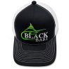 Casquette Black Bart Logo Marlin - Noire Blanche