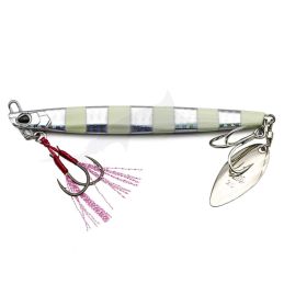 Lure Daiwa Samourai Spin Jig - PH Zebra Glow