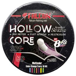 Falcon Hollow Core Leader Sinking Braid - 50 LB
