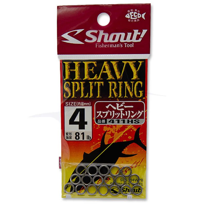 Shout Heavy Split Ring (411HS) - 4 Shout Heavy Split Ring (411HS) - 4