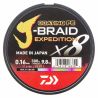 Daiwa J-Braid Exp X8 - 300m - Multicolor - 21,6 LB