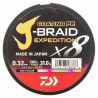 Daiwa J-Braid Exp X8 - 300m - Multicolor - 68,4 LB