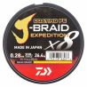 Daiwa J-Braid Exp X8 - 300m - Orange - 58,3 LB