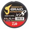 Daiwa J-Braid Exp X8 - 300m - Green - 18,5 LB