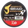 Daiwa J-Braid Exp X8 - 300m - Green - 21,6 LB