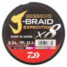 Daiwa J-Braid Exp X8 - 500m - Multicolor - 49 LB