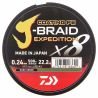 Daiwa J-Braid Exp X8 - 500m - Grreen - 49 LB