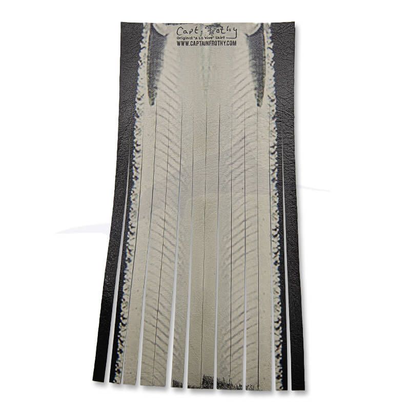 Vinyl Lure Skirt Sheet Captain Frothy Vinyl Lure Skirt Sheet Captain Frothy