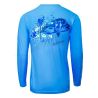 Bob Marlin Performance Shirt Ocean GT - Blue - Back
