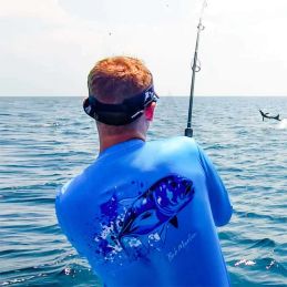 Bob Marlin Performance Shirt Ocean GT - Blue