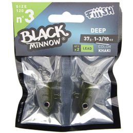 Fiiish Black Minnow 120 Heads N°3 - Deep 37g
