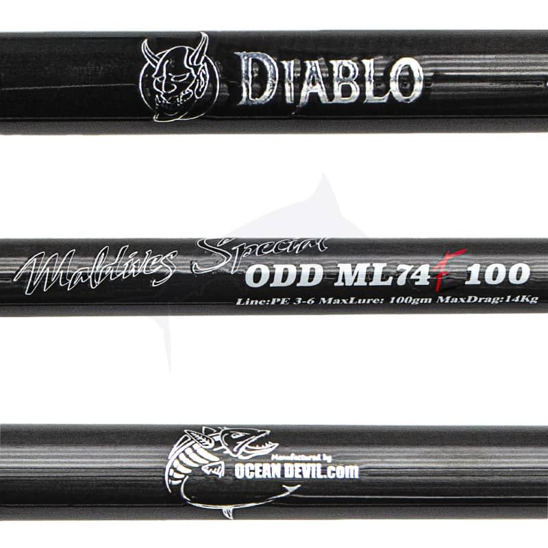 Ocean Devil Diablo 74F Maldives Special Popping Ocean Devil Diablo 74F Maldives Special Popping
