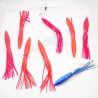 Leurre RnR Finney Bar 3 chaines XL Spreader bar - Rose Flash