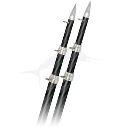 Rupp Carbon Fiber Telescoping Poles - paire