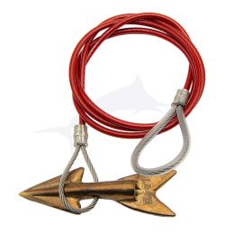 Harpoon Dart Hooker Electric - Bronze + Steel Cable