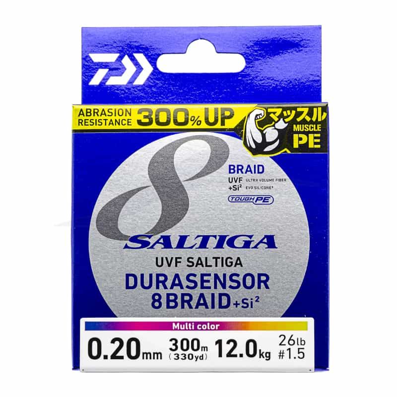 Daiwa Saltiga 8 Braid Dura - 300m - 26 LB Daiwa Saltiga 8 Braid Dura - 300m - 26 LB