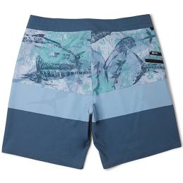 Short Pelagic Strike Open Seas Camo - Blue - Arriere