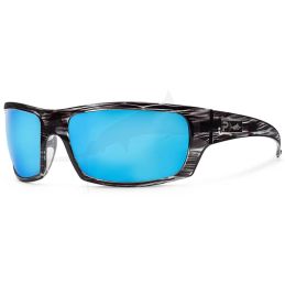 Lunettes Pelagic The Mack Polarized Mineral - Matte Black Blue Mirror