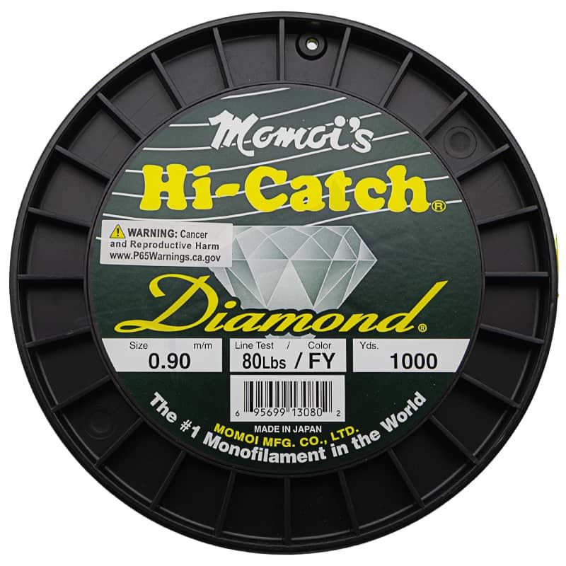 Momoi Hi-Catch Diamond Monofilament - 80 LB