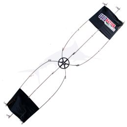 Squidnation Dredge Bar 6 Arm Stainless Steel