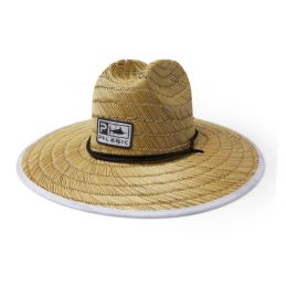Chapeau Pêche Pelagic Baja Gyotaku Light Grey