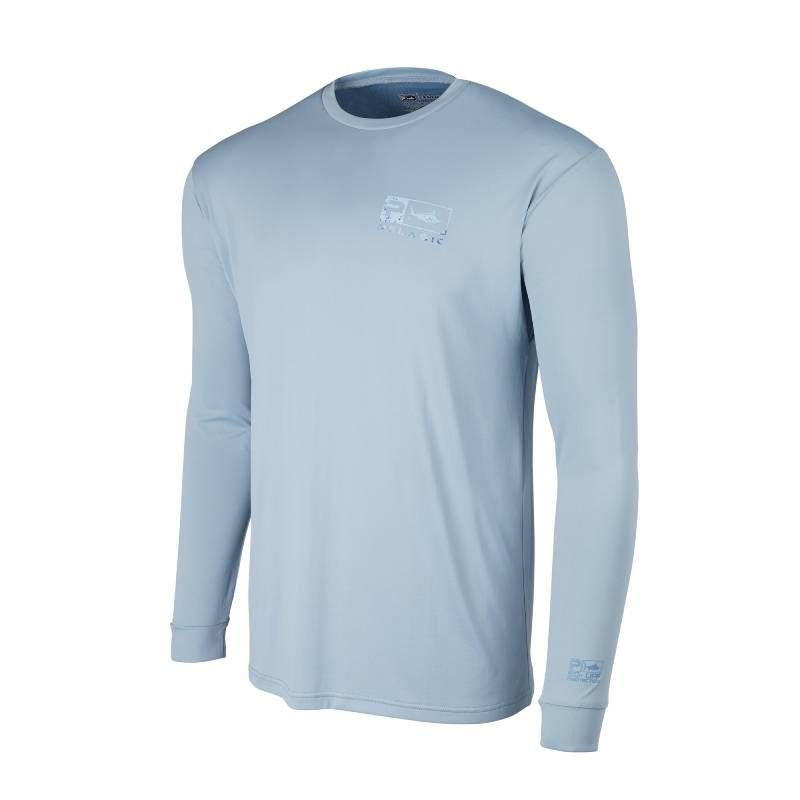L-Shirt Pelagic Aquatek Icon Slate L-Shirt Pelagic Aquatek Icon Slate