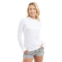 L-Shirt Pelagic Ws Aquatek Island Time Blanc