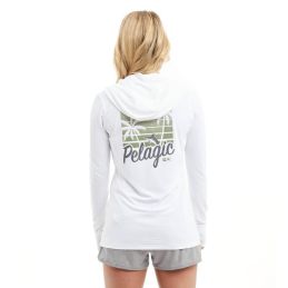 L-Shirt Pelagic Ws Aquatek Island Time White