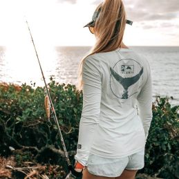 L-Shirt  Femmes Pelagic Aquatek Tails Up
