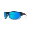 Lunettes de pêche Pelagic The Mack Polarizé bleu
