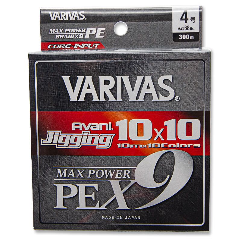 Varivas Avani Jigging 10x10 Max Power X9 Varivas Avani Jigging 10x10 Max Power X9