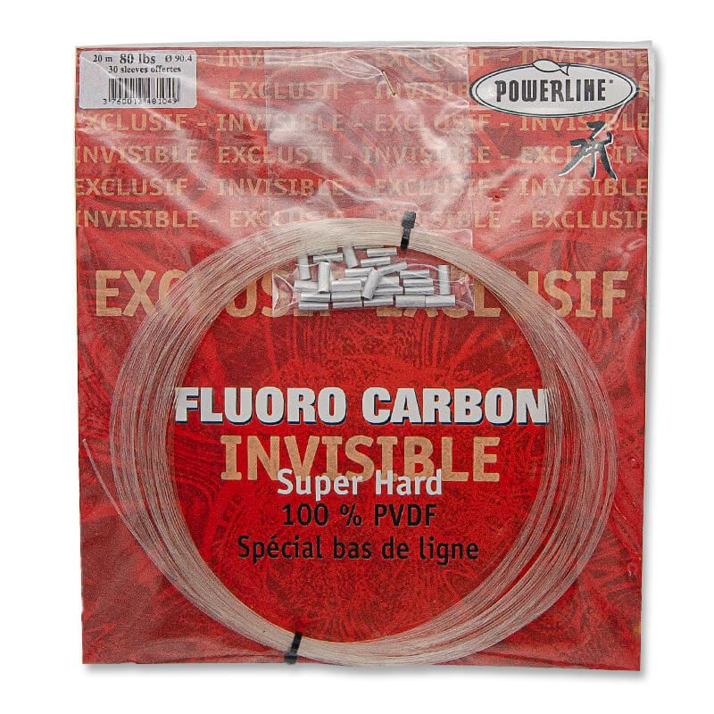 Powerline Fluorocarbon 80 lbs Powerline Fluorocarbon 80 lbs