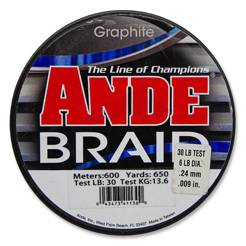Ande Graphite Braid Ande Graphite Braid