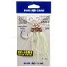 Blue Crab Jigging Assist Single Hook - 3/0 - White
