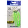 Blue Crab Jigging Assist Single Hook - 3/0 - Green