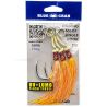 Blue Crab Jigging Assist Single Hook - 7/0 - Orange