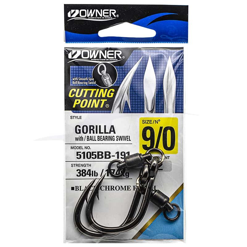 Owner 5105BB Gorilla + Swivel - 9/0 Owner 5105BB Gorilla + Swivel - 9/0