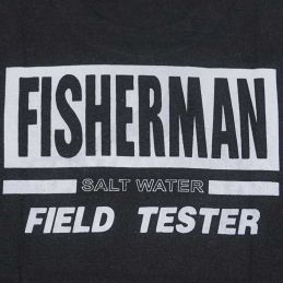 Fisherman Field Tester Tee - Light Blue - back