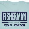 T-Shirt Fisherman Field Tester - Bleu Clair - arriere