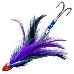 Lure Black Magic Saltwater Chickens - Black / Purple