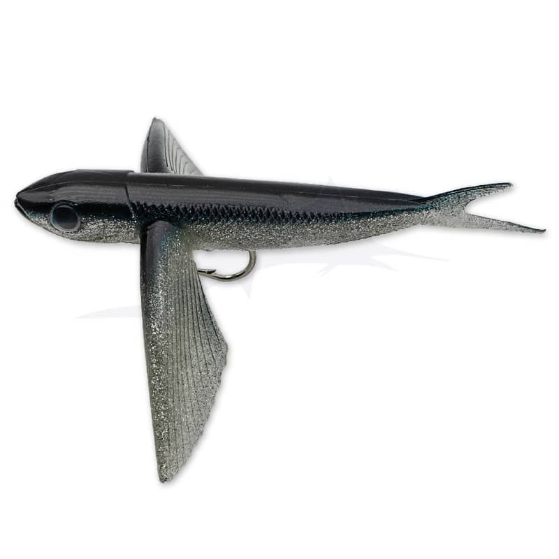 Lure Yummee Flying Fish 9 inch Rigged - Black - 1
