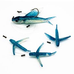 Lure Yummee Skittering Flying Fish Daisy Chain - Blue