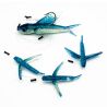 Lure Yummee Skittering Flying Fish Daisy Chain - Blue