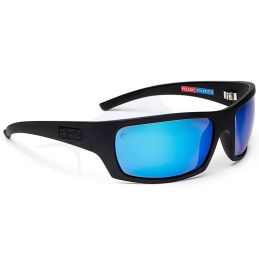 Lunettes Pelagic The Mack Polarized Mineral - Matte Black Blue Mirror